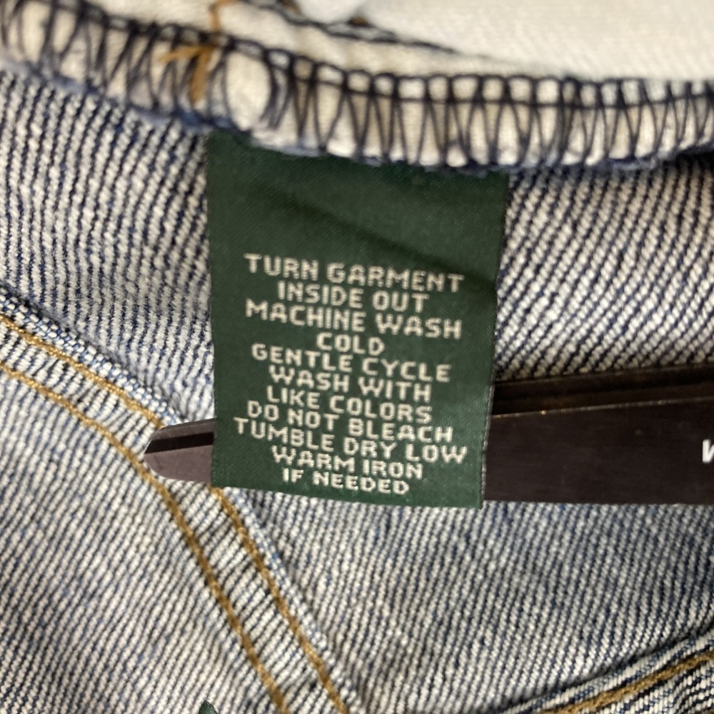 LRL Ralph Lauren Jeans Co Women's size 8 Blue Classic Stretch High Rise Denim - Picture 15 of 16
